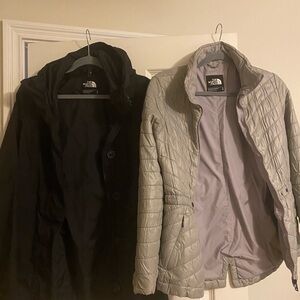 The North Face double layer coat